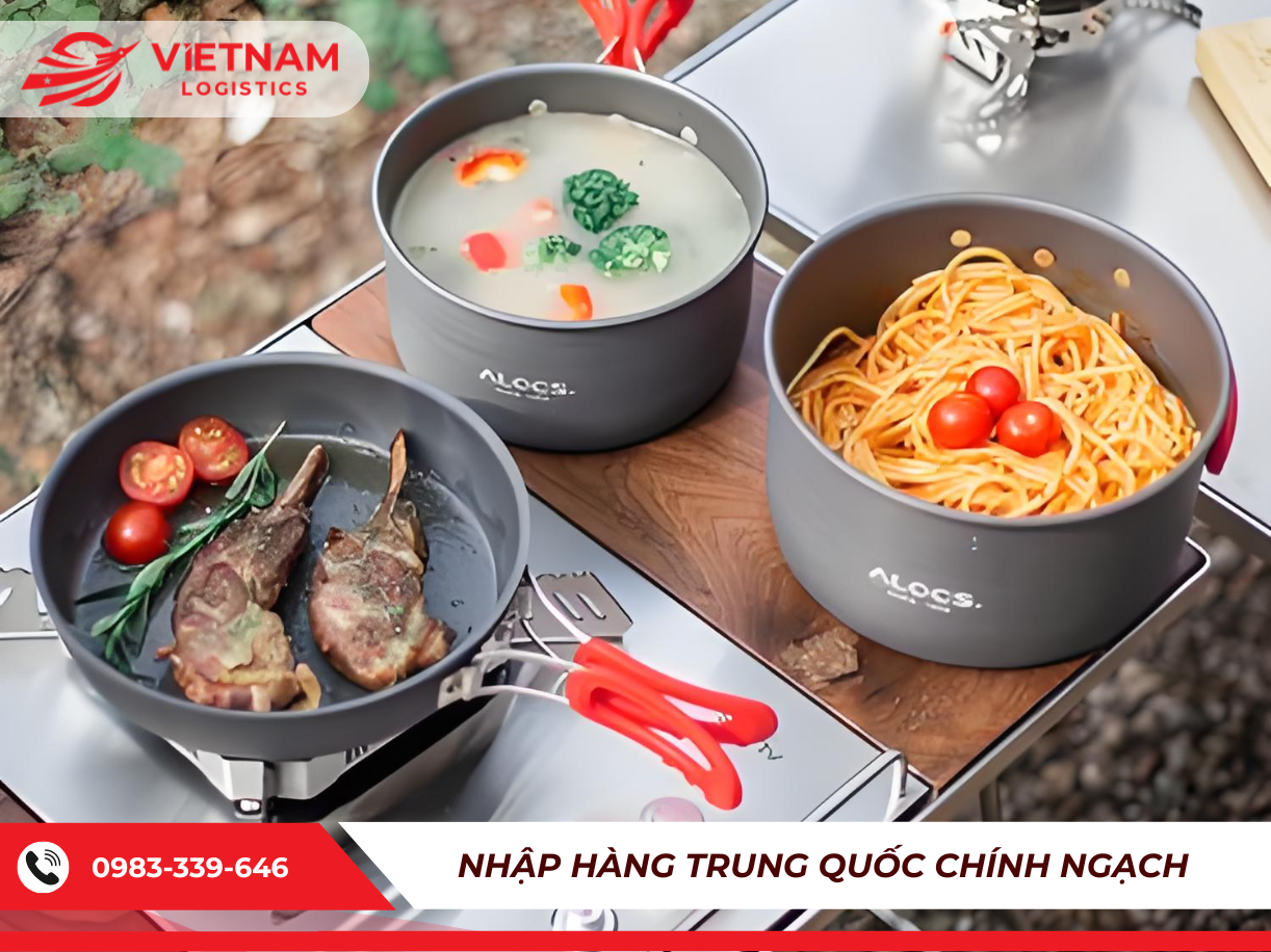 Bộ nồi chảo nấu ăn dã ngoại